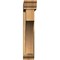 Ekena Millwork Westlake Traditional Rough Sawn Bracket w/ Offset Brace, Western Red Cedar, 6"W x 30"D x 30"H BKT0604X30X30WTL01RWR - alternate 4